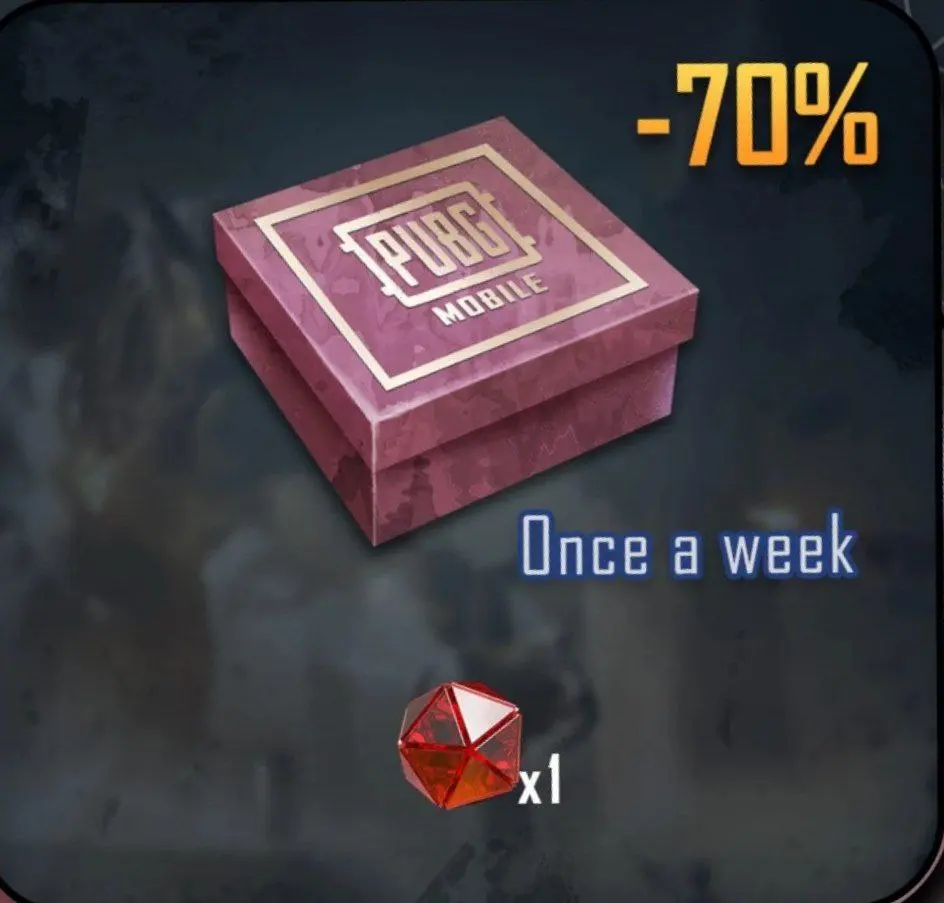 حزمة الشعار الاسطوري الاسبوعي (بلورة حمراء)